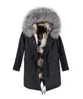 Parka Jacket Black Husky
